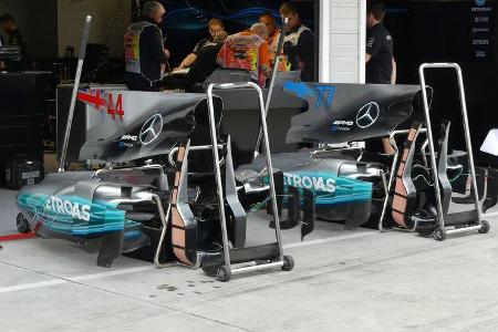Mercedes - GP Ungarn 2017 - Budapest - Formel 1 - Donnerstag - 27.7.2017