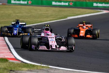 Esteban Ocon - Force India - GP Ungarn 2017 - Budapest