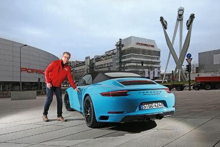 Porsche 911 Carrera GTS Cabrio, Heckansicht
