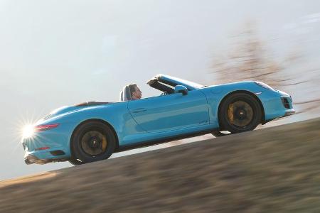 Porsche 911 Carrera GTS Cabrio, Seitenansicht
