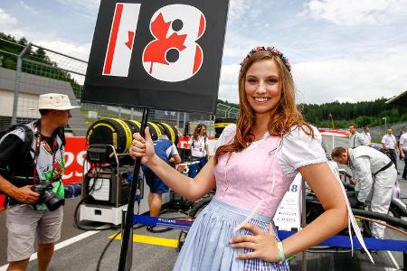 Formel 1 - Grid Girls - GP Österreich 2017