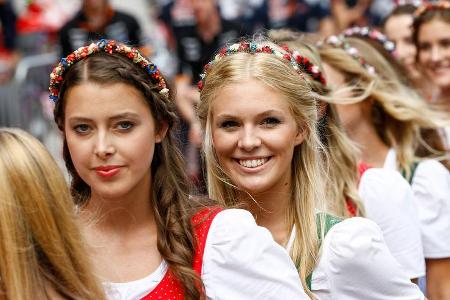 Formel 1 - Grid Girls - GP Österreich 2017