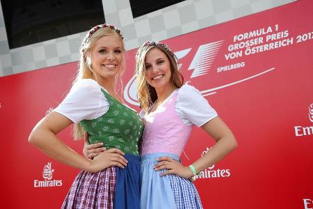 Formel 1 - Grid Girls - GP Österreich 2017