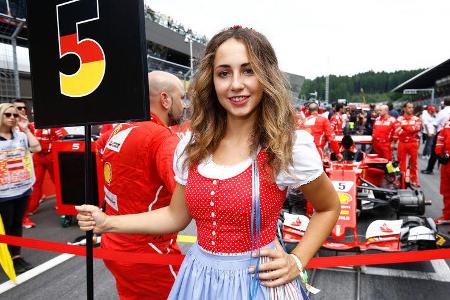 Formel 1 - Grid Girls - GP Österreich 2017
