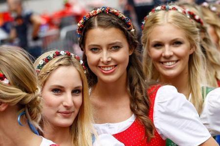 Formel 1 - Grid Girls - GP Österreich 2017