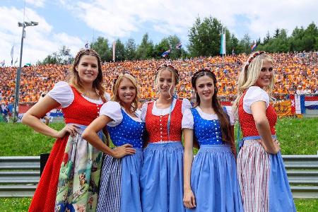 Formel 1 - Grid Girls - GP Österreich 2017