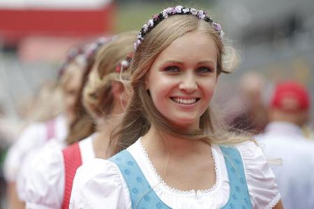 Formel 1 - Grid Girls - GP Österreich 2017