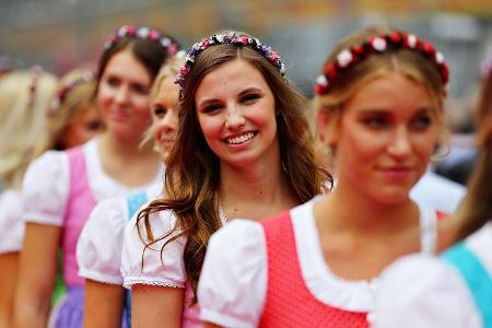 Formel 1 - Grid Girls - GP Österreich 2017