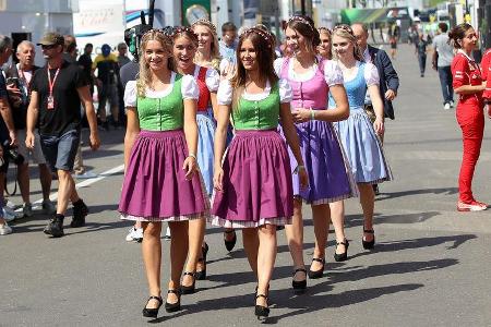 Formel 1 - Grid Girls - GP Österreich 2017
