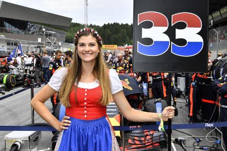 Formel 1 - Grid Girls - GP Österreich 2017