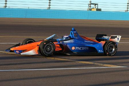IndyCar - Screen-Test - Scheibe - Scott Dixon - Phoenix - 2018