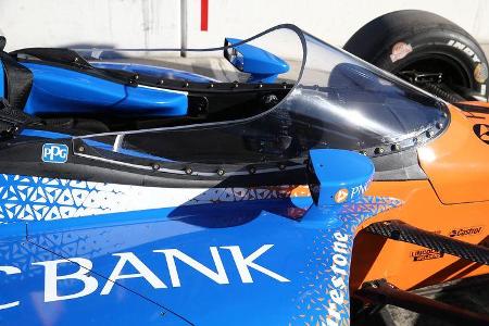 IndyCar - Screen-Test - Scheibe - Scott Dixon - Phoenix - 2018