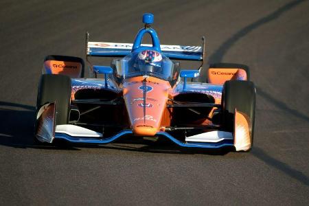 IndyCar - Screen-Test - Scheibe - Scott Dixon - Phoenix - 2018
