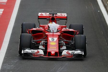 Ferrari - Shield - GP England - Silverstone - Sebastian Vettel - 2017