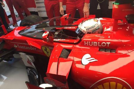 Ferrari - Shield - GP England - Silverstone - Sebastian Vettel - 2017