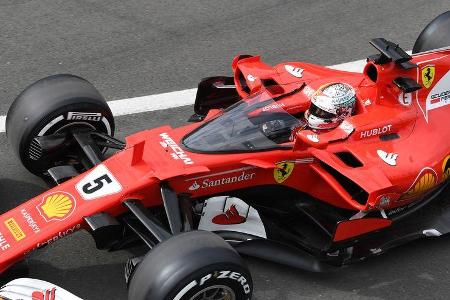 Ferrari - Shield - GP England - Silverstone - Sebastian Vettel - 2017