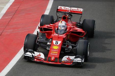 Ferrari - Shield - GP England - Silverstone - Sebastian Vettel - 2017