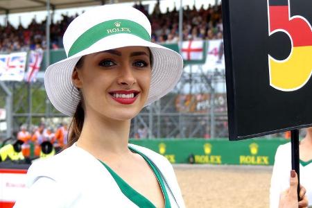 Formel 1 - Grid Girls - GP England 2017