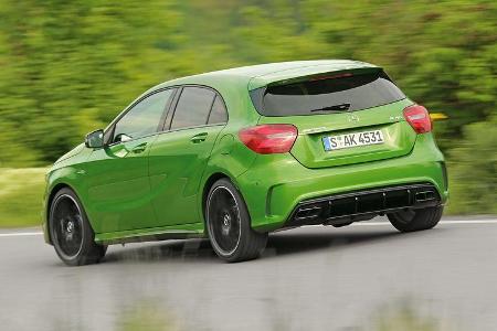 Mercedes-AMG A 45 4Matic, Heckansicht