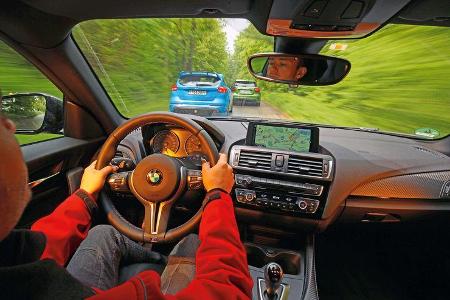 BMW M2 Coupé, Ford Focus RS, Mercedes-AMG A 45 4Matic