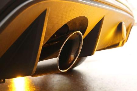 Ford Focus RS, Auspuff, Endrohre