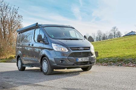 Den Parkhaus-Trumpf kann der Nugget mit Aufstelldach nur bedingt ausspielen.