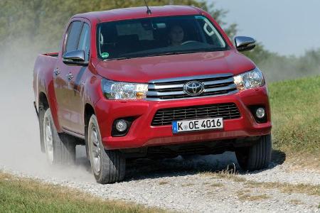Toyota Hilux Pick-up 2.4D Double Cab 4x4, Frontansicht