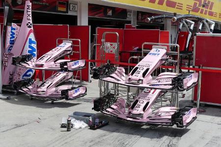 Force India - GP Ungarn 2017 - Budapest - Formel 1 - Mittwoch - 26.7.2017