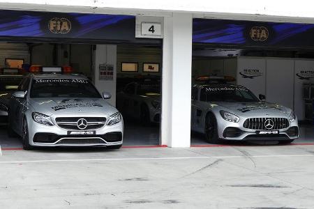 Mercedes - Safety Car - Medical Car - GP Ungarn 2017 - Budapest - Formel 1 - Mittwoch - 26.7.2017
