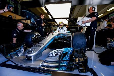Lewis Hamilton - Mercedes - GP Ungarn 2017 - Budapest - Qualifying