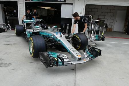 Mercedes - GP Ungarn 2017 - Budapest - Formel 1 - Donnerstag - 27.7.2017