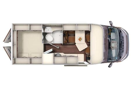 Detaillierter Grundriss auf Seite 58.