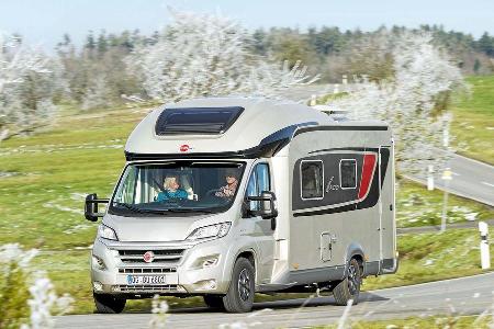 Der Bürstner Ixeo it 680 G war der Vorreiter des Siegeszuges der Hubbetten.