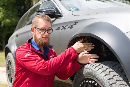 Mercedes E-Klasse All-Terrain 4x4² Mitfahrt Offroad 2017