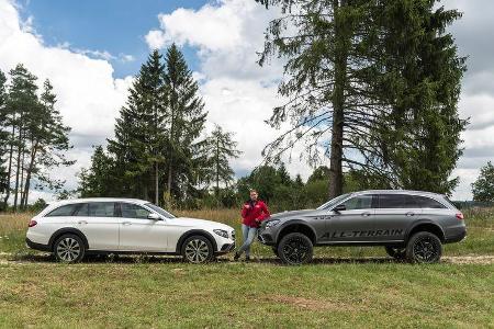 Mercedes E-Klasse All-Terrain 4x4² Mitfahrt Offroad 2017