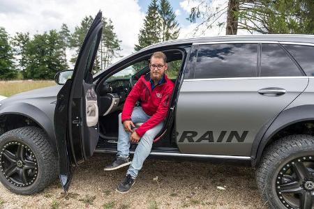 Mercedes E-Klasse All-Terrain 4x4² Mitfahrt Offroad 2017