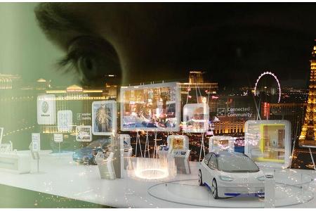 VW Infotainmentsystem CES 2017