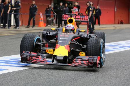 Daniel Ricciardo - Red Bull - Formel 1-Test - Barcelona - 22. Februar 2016