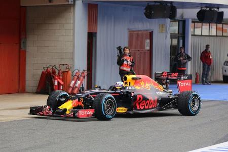 Daniel Ricciardo - Red Bull - Formel 1-Test - Barcelona - 22. Februar 2016