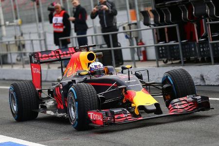 Daniel Ricciardo - Red Bull - Formel 1-Test - Barcelona - 22. Februar 2016