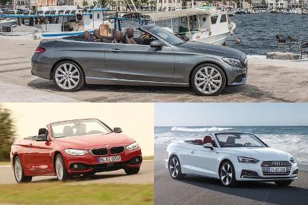 Klassenvergleich Audi BMW Mercedes 2016/17