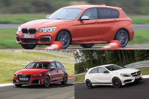 Klassenvergleich Audi BMW Mercedes 2016/17