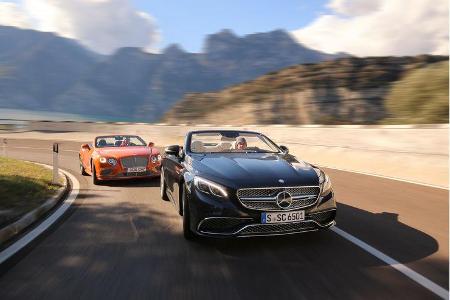 Bentley Continental GT Speed Cabrio, Mercedes-AMG S 65 Cabrio
