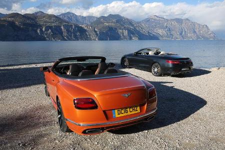 Bentley Continental GT Speed Cabrio, Mercedes-AMG S 65 Cabrio
