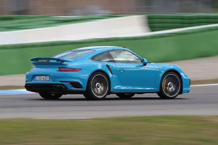 Porsche 911 Turbo, Seitenansicht