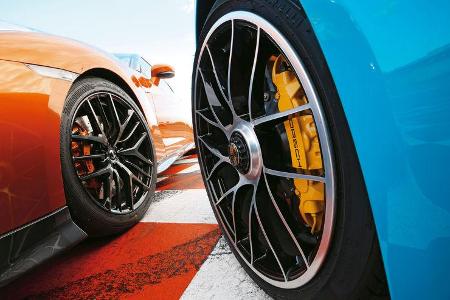 Nissan GT-R, Porsche 911 Turbo, Rad, Felge