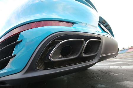 Porsche 911 Turbo, Endrohr