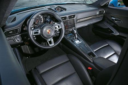 Porsche 911 Turbo, Cockpit