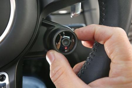 Porsche 911 Turbo, Bedienelemente