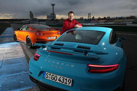Nissan GT-R, Porsche 911 Turbo, Cristian Gebhardt